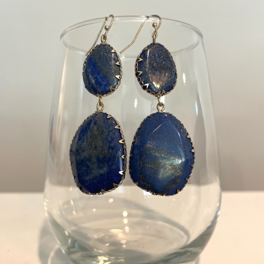 Baublebar blue lapis earrings